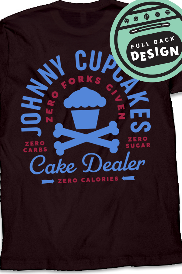 $10 Sale Tee - Zero Forks Given Deep Maroon (Cake Dealer Exclusive)