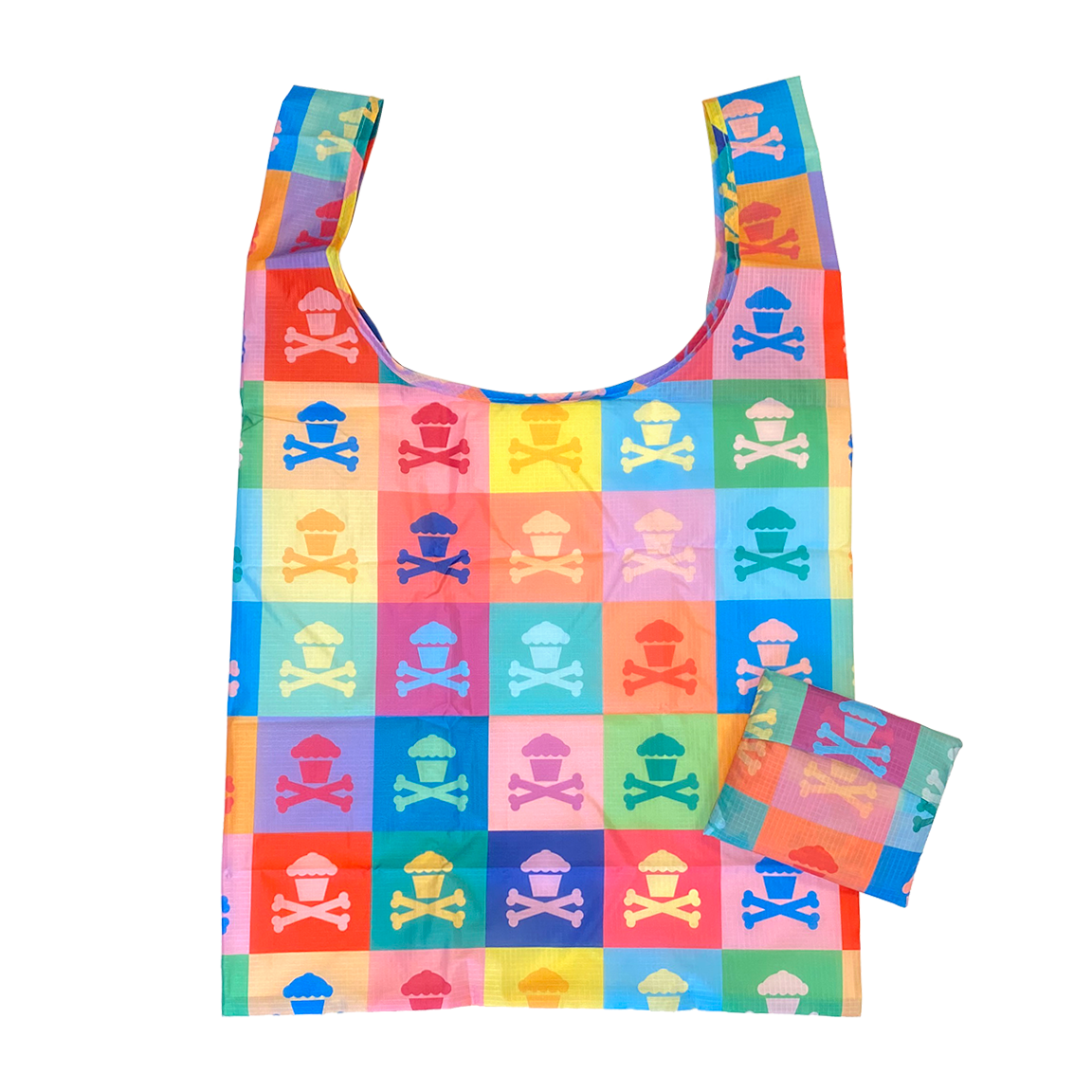 Colorful Crossbones - Reusable Bag