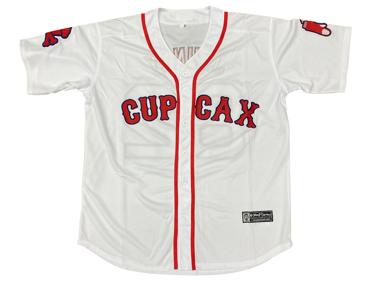 Boston Cup Cax Bakeball Jersey - WHITE