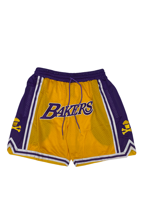 Los Angeles Bakers - Basketball SHORTS - GOLD
