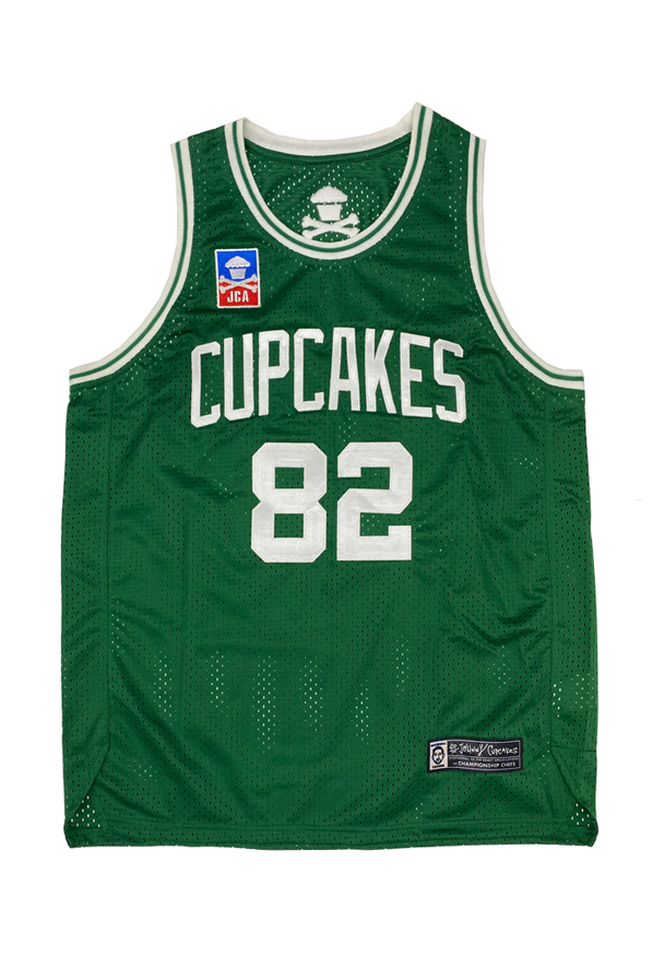 Boston Cupcakes - Basketball JERSEY - GREEN