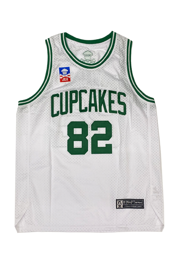 Boston Cupcakes - Basketball JERSEY - WHITE