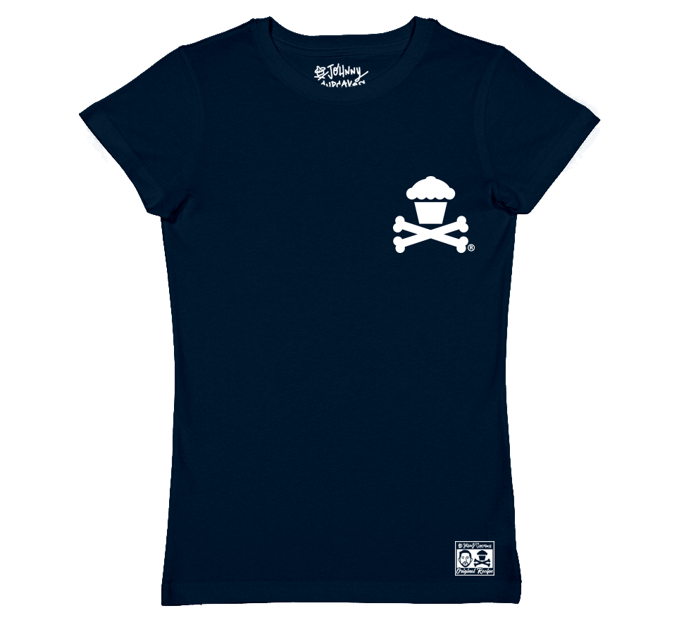 Basic Crossbones (Navy) - Women's / Fitted Size