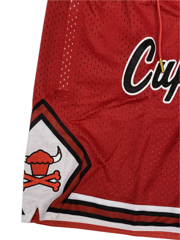 Chicago Rolls - Basketball SHORTS - RED