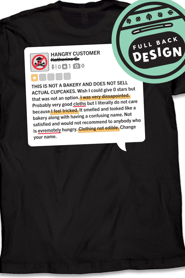 JC Vault - Adult XL - Hangry Customer's Bad Review