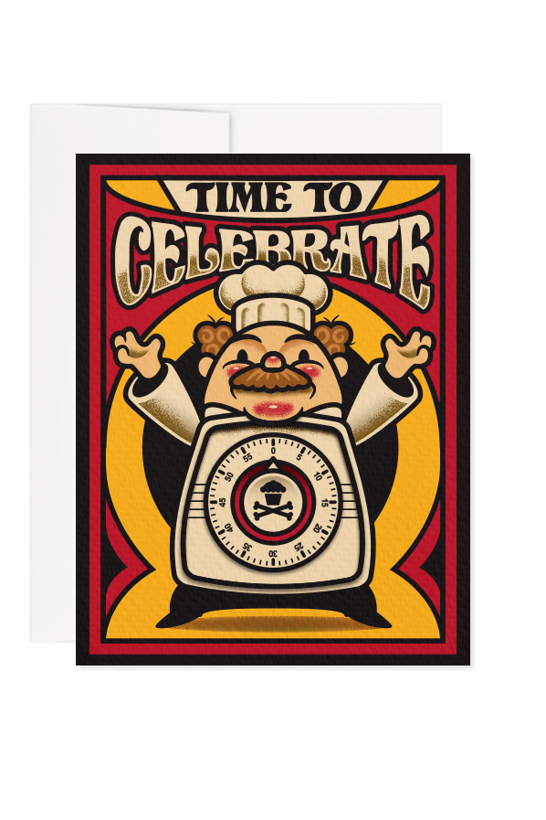 Time to Celebrate Greeting Card