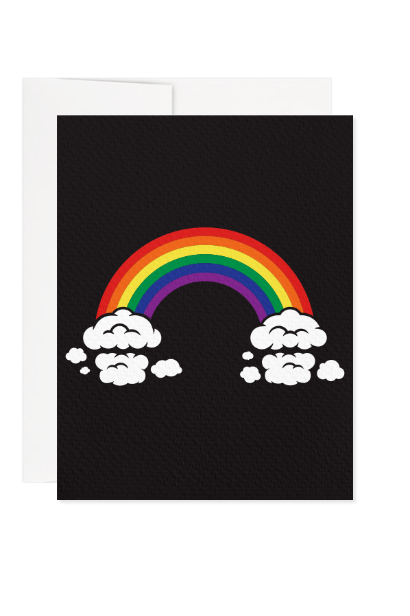 Cupcake Rainbow Greeting Card