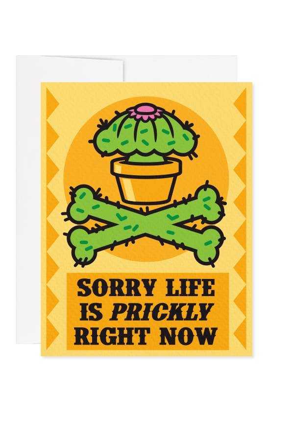 Prickly Cactus Greeting Card