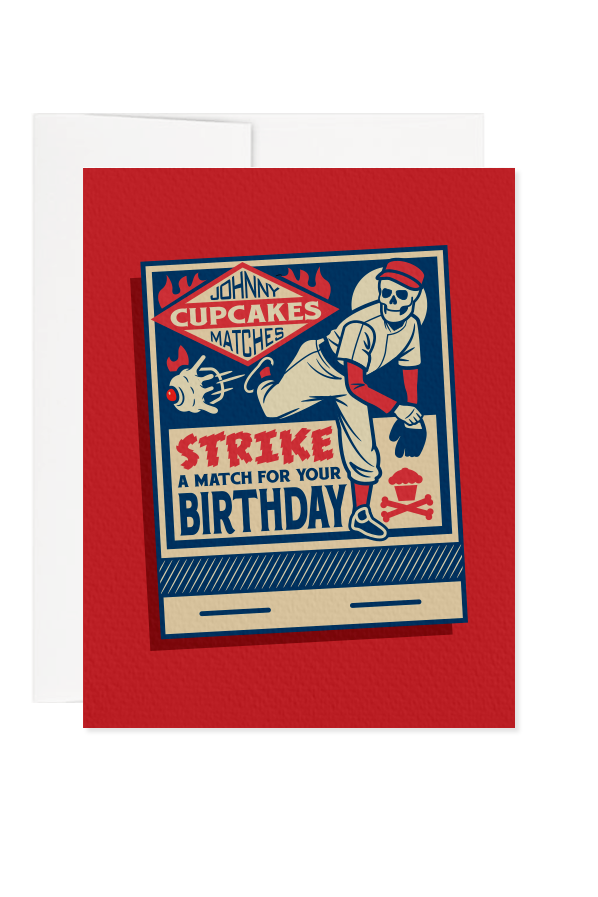 Birthday Strike Greeting Card