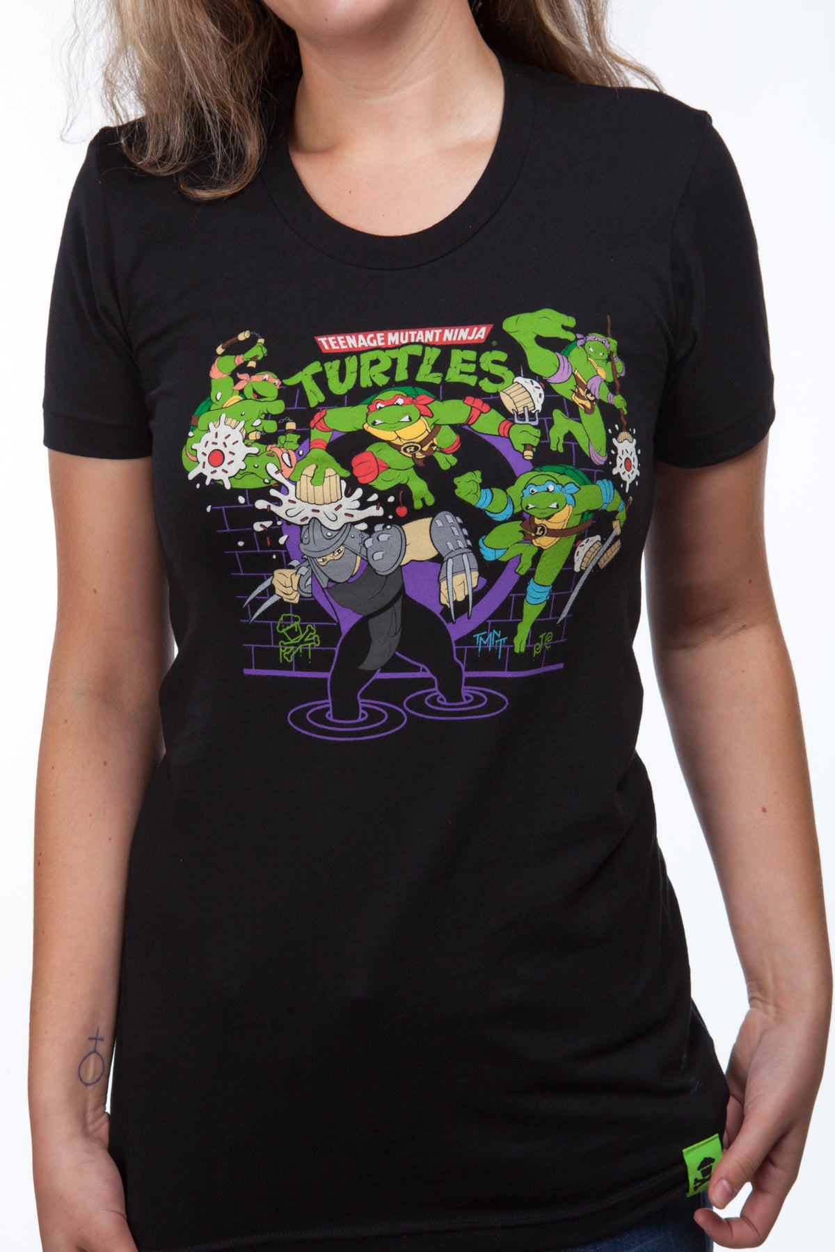 JC Vault - Women's Fitted Small - Shredder Smash (Official TMNT Collab)