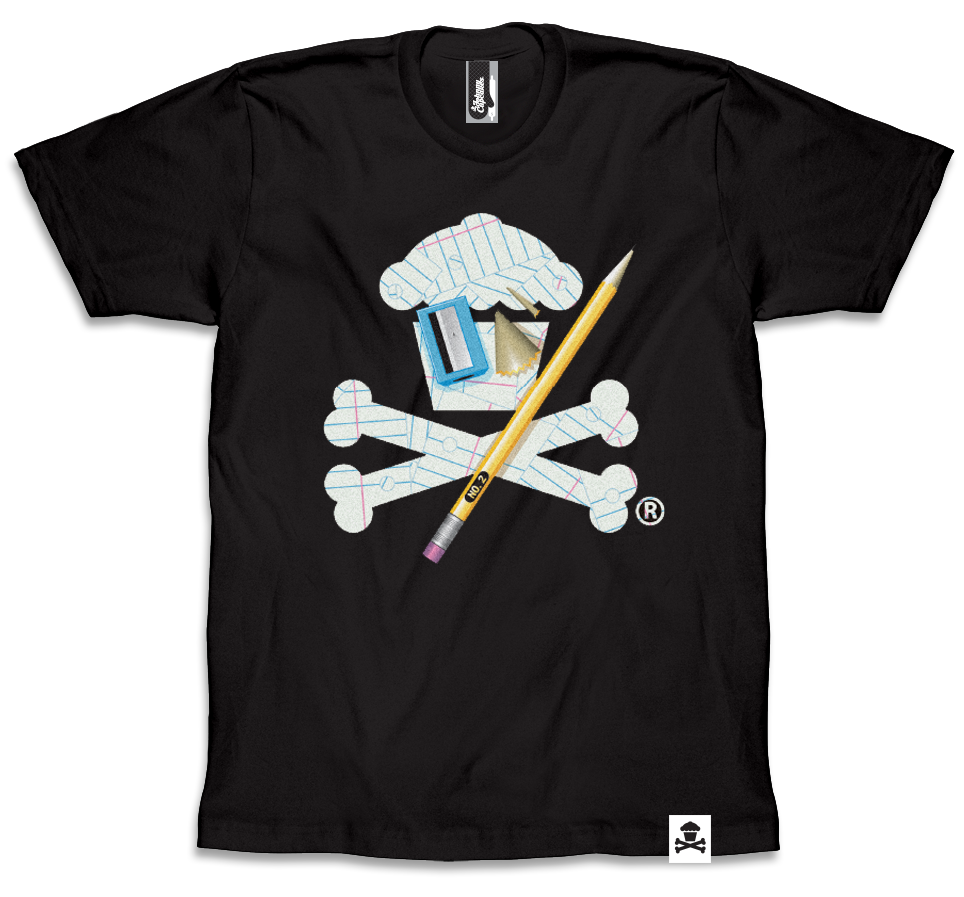 JC Vault - Adult Medium - Paper Crossbones
