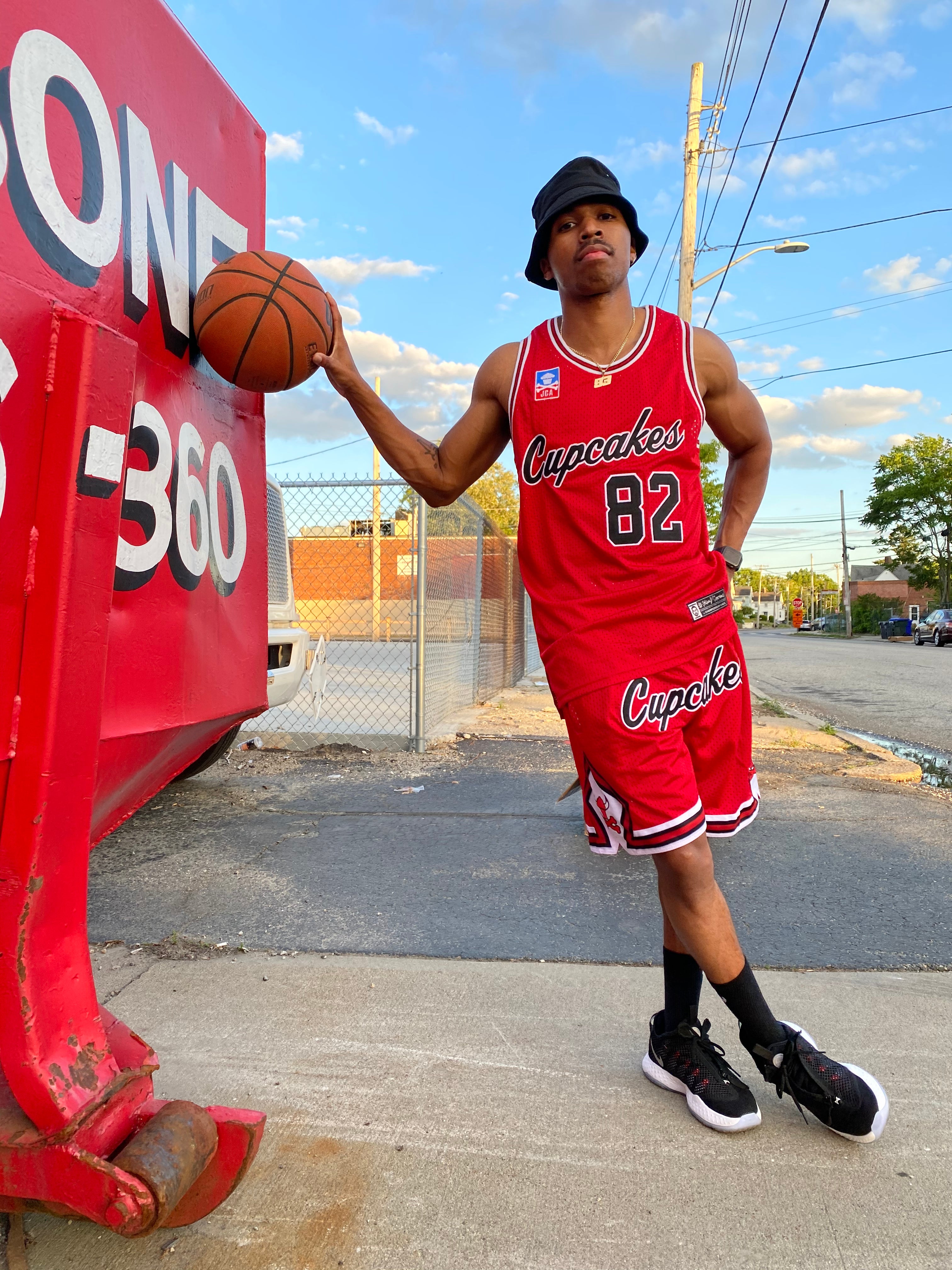Chicago Rolls - Basketball JERSEY - RED