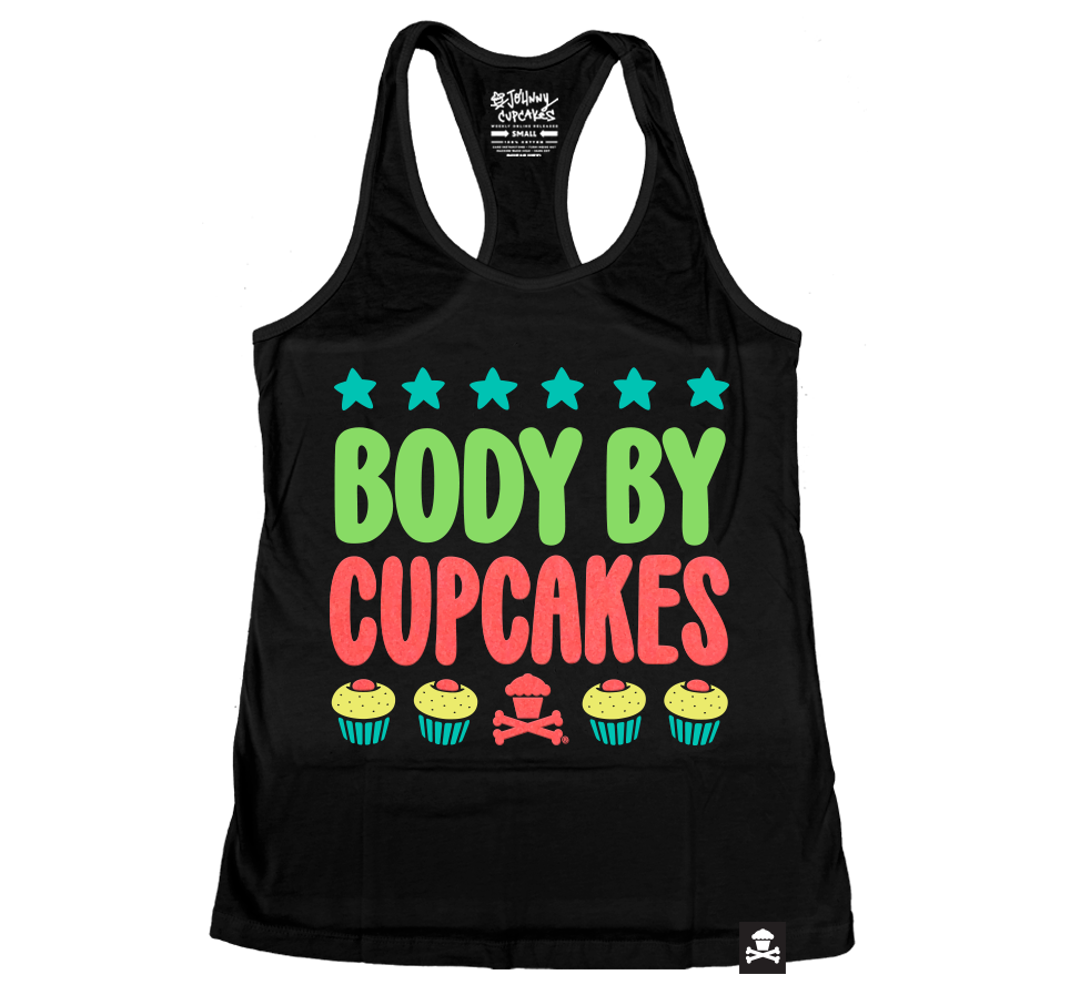 TANK - Neon Body By Cupcakes Tank - Women's Size