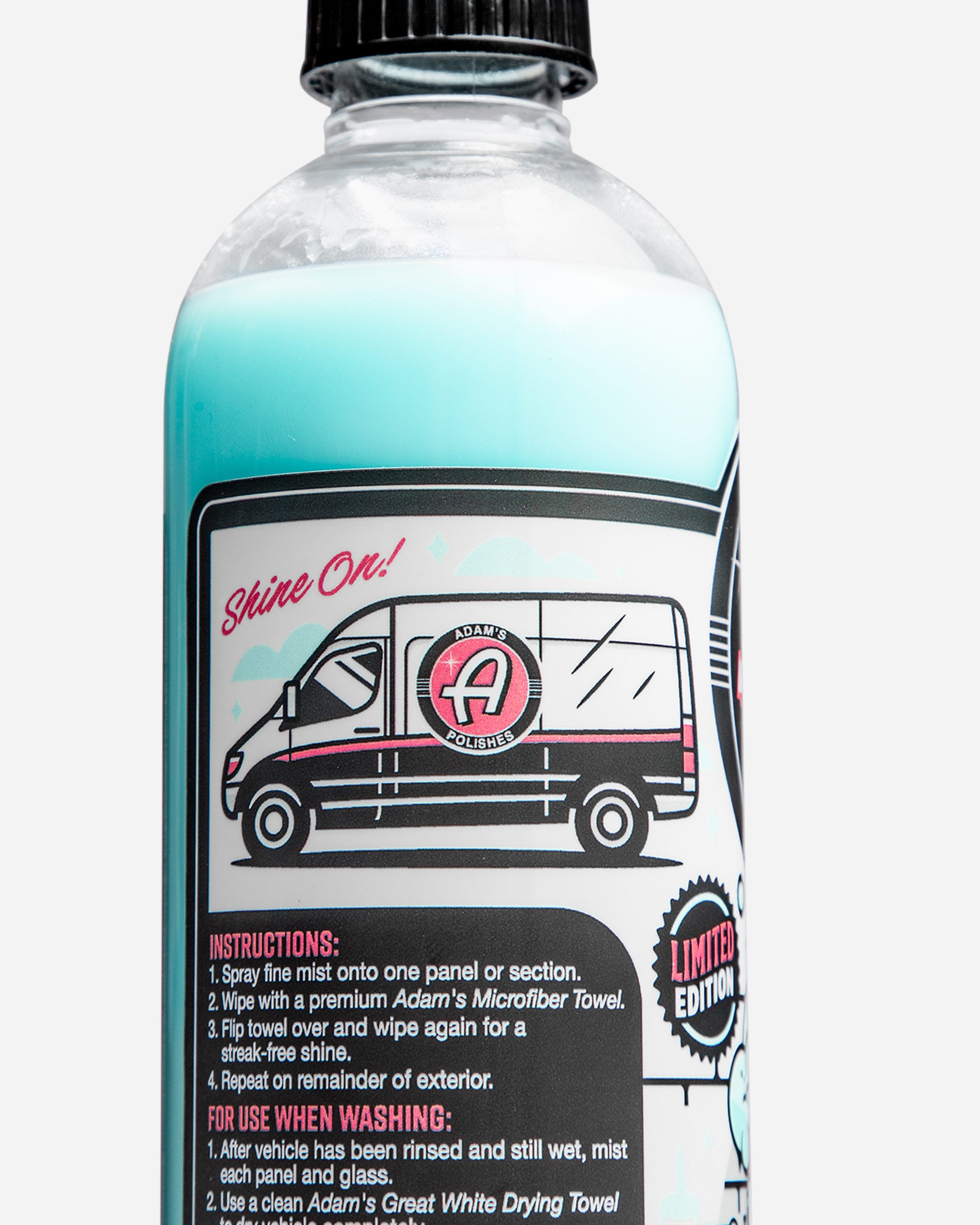 Johnny Cupcakes x Adam's Polishes Blue Car Detail Spray