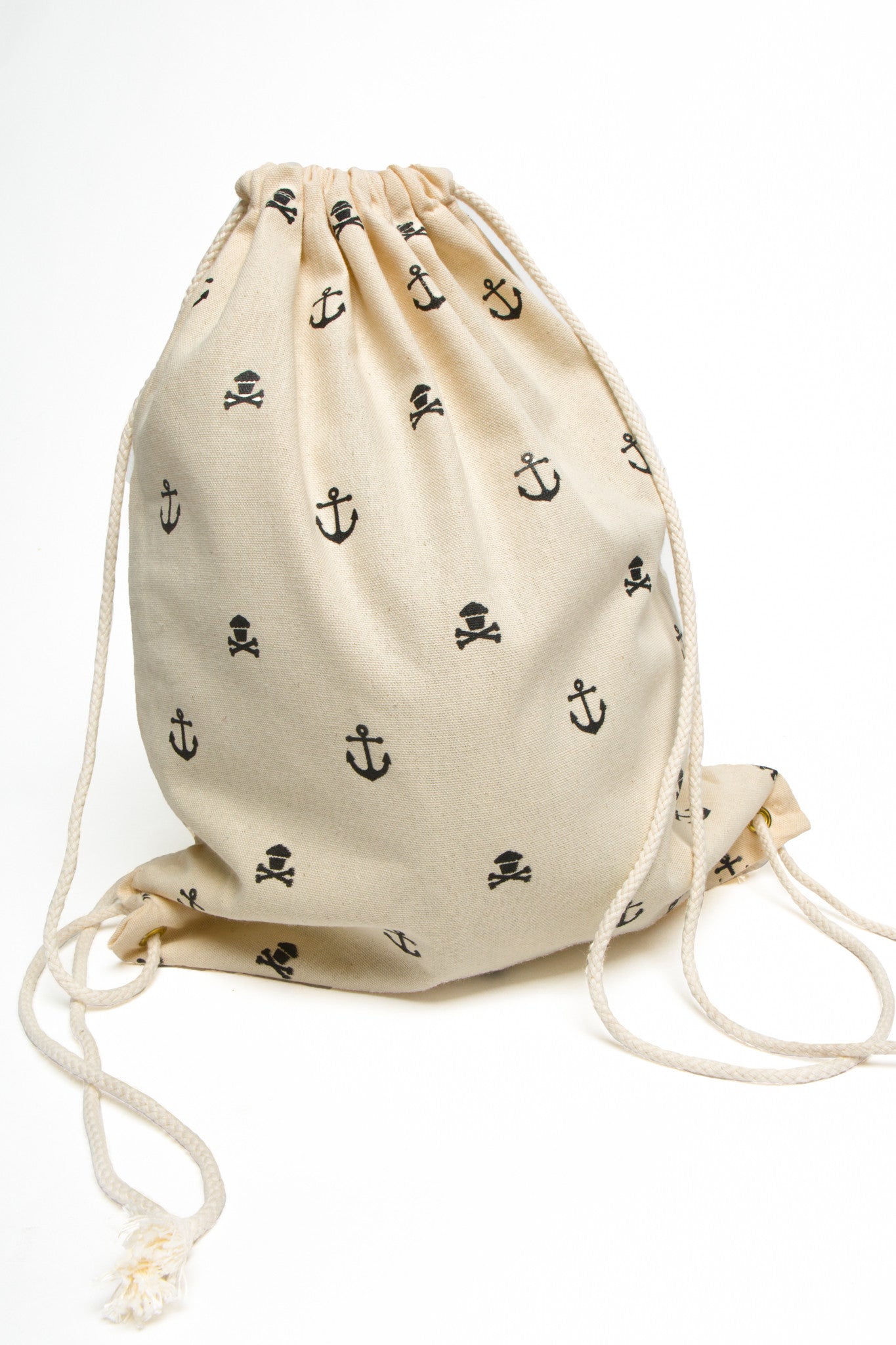 JC Vault - Anchor Drawstring Bag