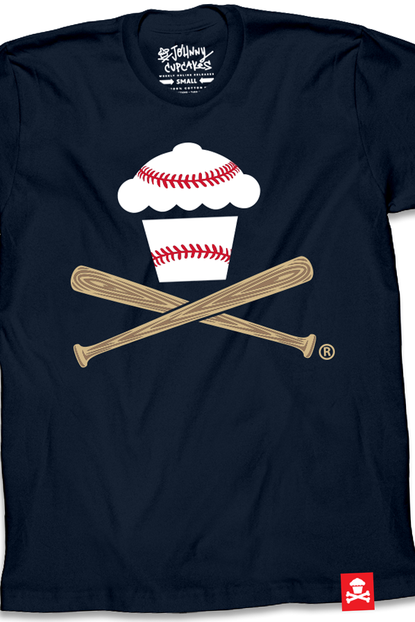 Baseball Crossbones (Navy)
