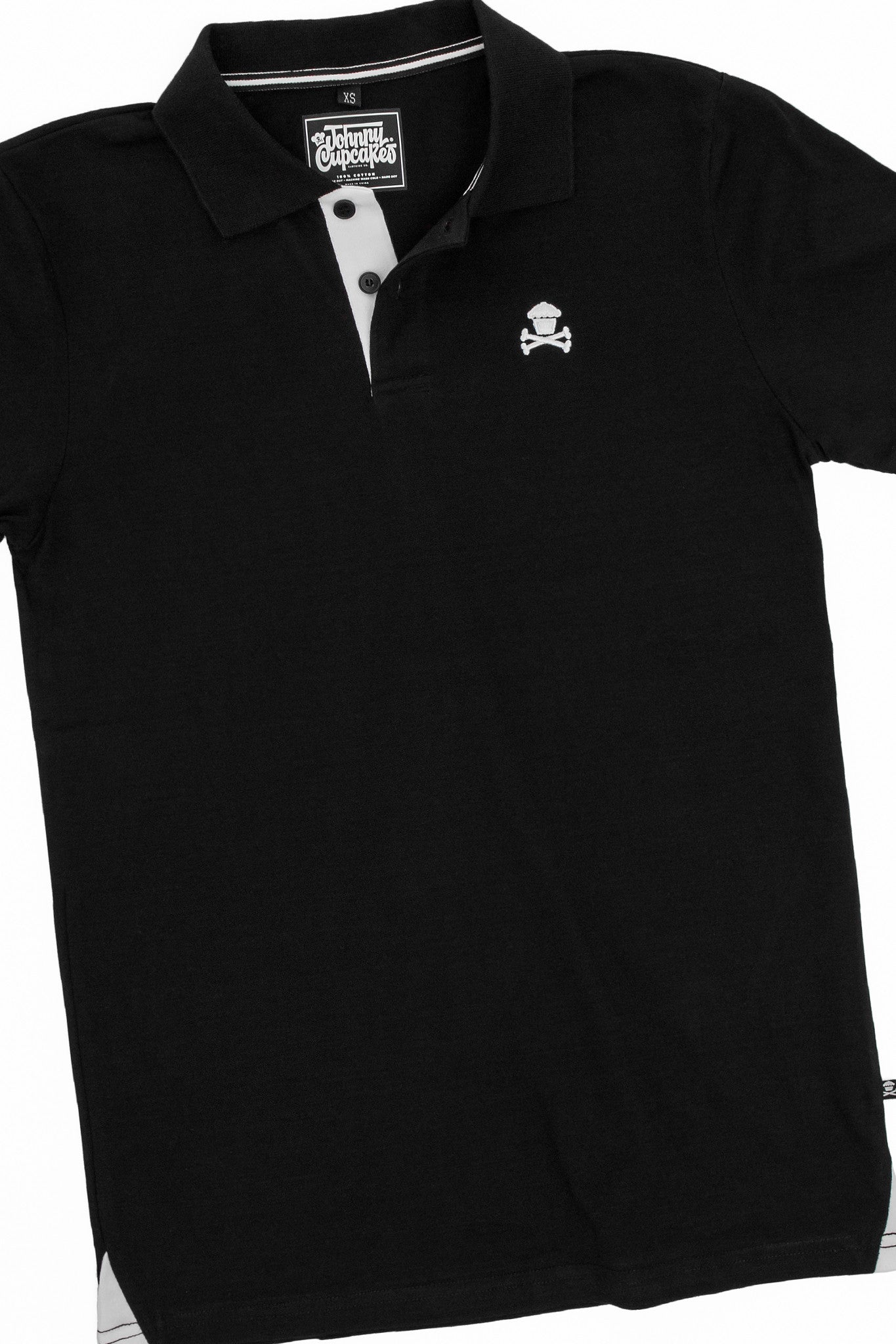 JC Vault - Adult Medium - Crossbones Polo (Fits like Small)