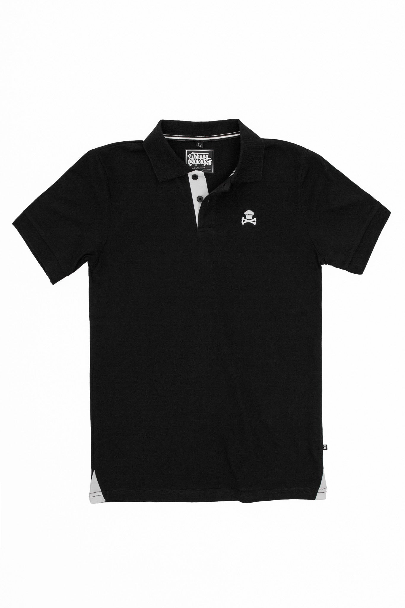 JC Vault - Adult Medium - Crossbones Polo (Fits like Small)