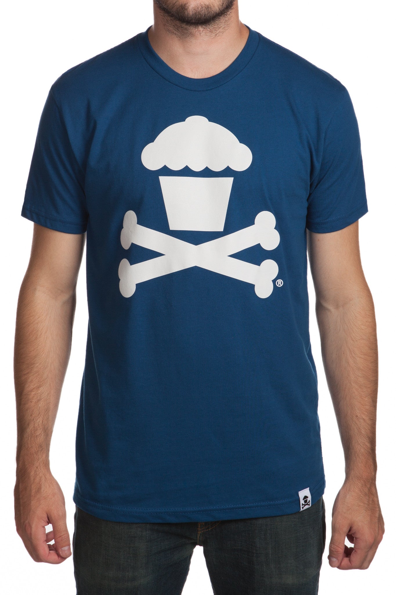 JC Vault - Adult Medium - Crossbones (Cool Blue)