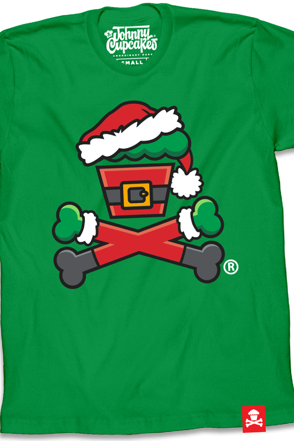 $10 Sale Tee - Grouchy Crossbones Green