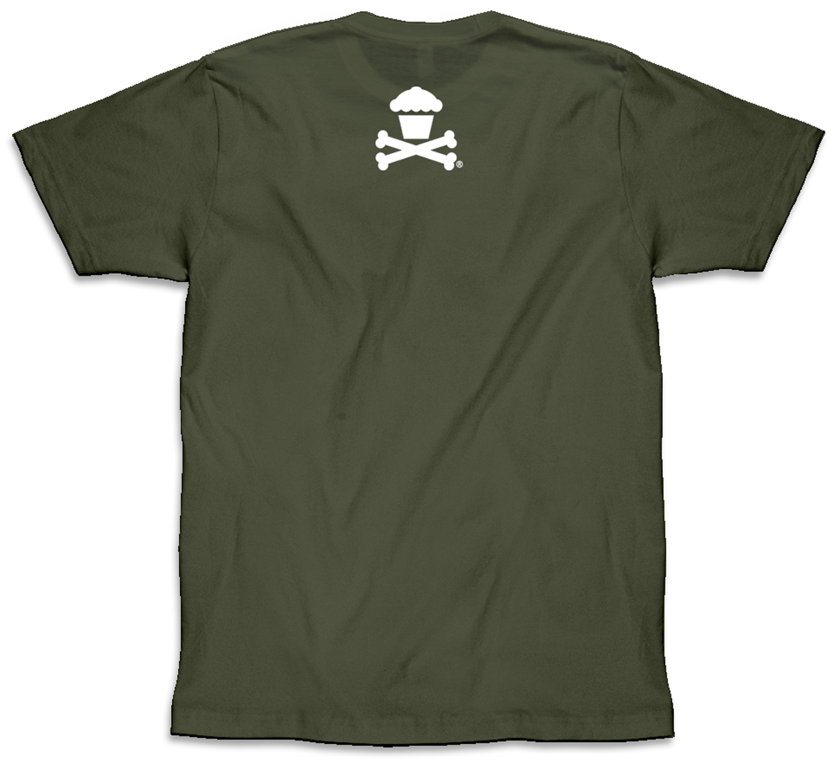 $10 Sale Tee - Legalize Cupcakes Olive (Cake Dealer Exclusive)
