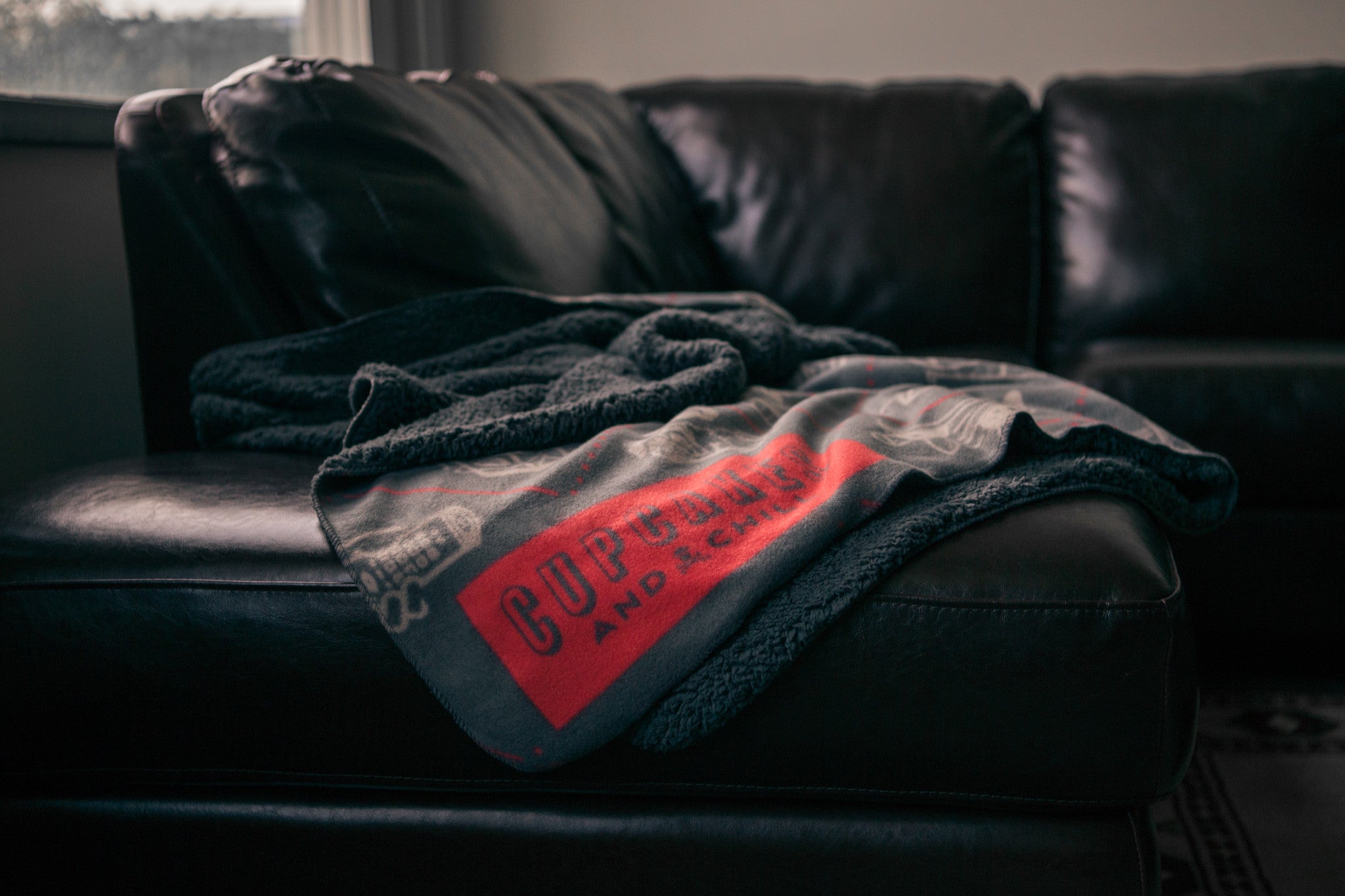 JC Vault - Cupcakes and Chill Fleece Blanket